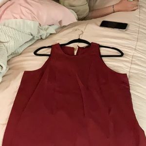 Maroon dress